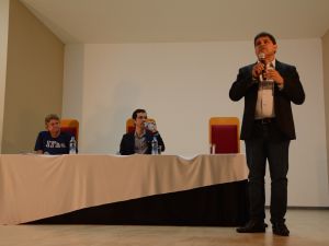 Debate dos candidatos a reitor em Santa Teresa