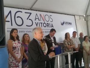 2014 - Ifes participa de reinauguração do polo da Universidade Aberta do Brasil em Vitória