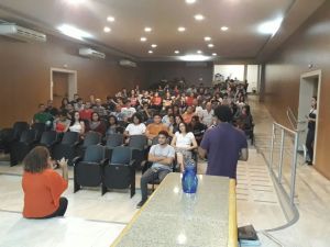 2018 - Campi Santa Teresa e Itapina realizam roda de conversa sobre a Língua Brasileira de Sinais