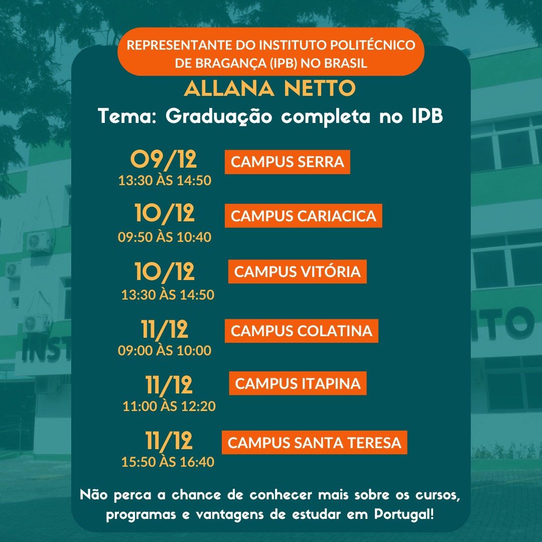 agenda visita ipb