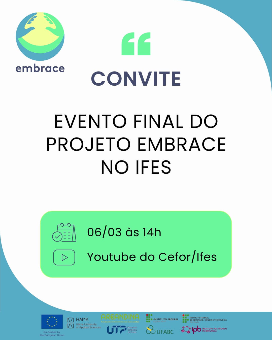 embrace evento final