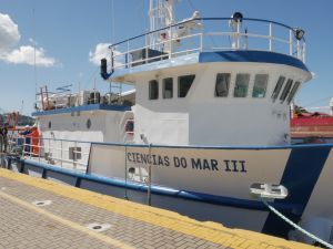 2023 - Estudantes do Ifes embarcam em expedições no navio-escola Ciências do Mar III