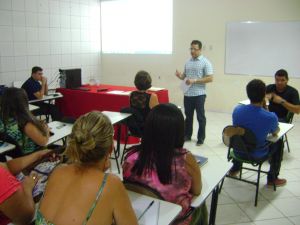 2015 - Aula inaugural do curso de Cidadania e Educação Inclusiva no Campus Barra de São Francisco
