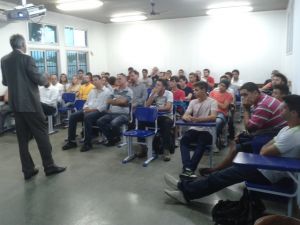 2015 - Aula inaugural do curso de Engenharia Mecânica - Campus Aracruz