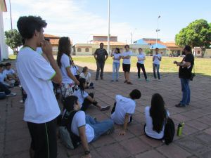 2016 - Alunos do Técnico em Meio Ambiente de Vitória têm primeira aula prática