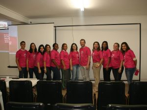 2014 - Reitoria recebe palestra sobre prevenção ao câncer de mama