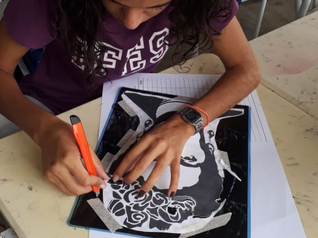 Cultura no Ifes: ensino e artes plásticas compartilham espaço na comunidade escolar