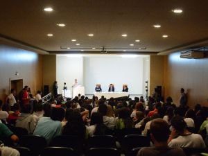 2017 - Debate dos candidatos a reitor em Santa Teresa