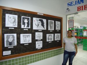 2014 - Biblioteca do campus Guarapari recebe exposição