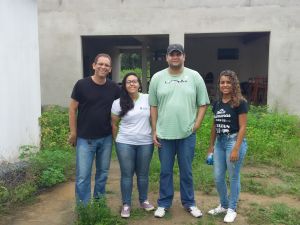 2018 - Projeto do Campus São Mateus entrega obras de revitalização na instituição Casa do Caminho 