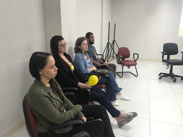 Servidores da Reitoria participam de oficina sobre saúde no trabalho