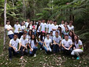 2016 - Alunos do Campus Cachoeiro de Itapemirim fazem visita técnica a Centro de Desenvolvimento Sustentável Guaçu Virá.