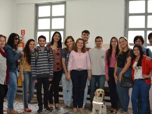 2016 - Alunos do Campus de Alegre visitam Instituto Luiz Braille do Espírito Santo